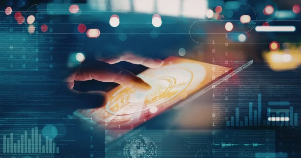 User using advanced tech to streamline operations